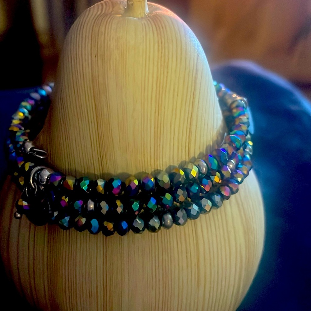 Beautiful wire wrap bracelet